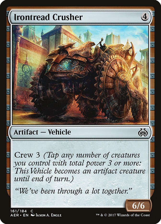 Irontread Crusher [Aether Revolt] | Exor Games Truro
