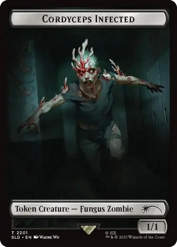 Cordyceps Infected Token (2201) [Secret Lair Drop Series] | Exor Games Truro
