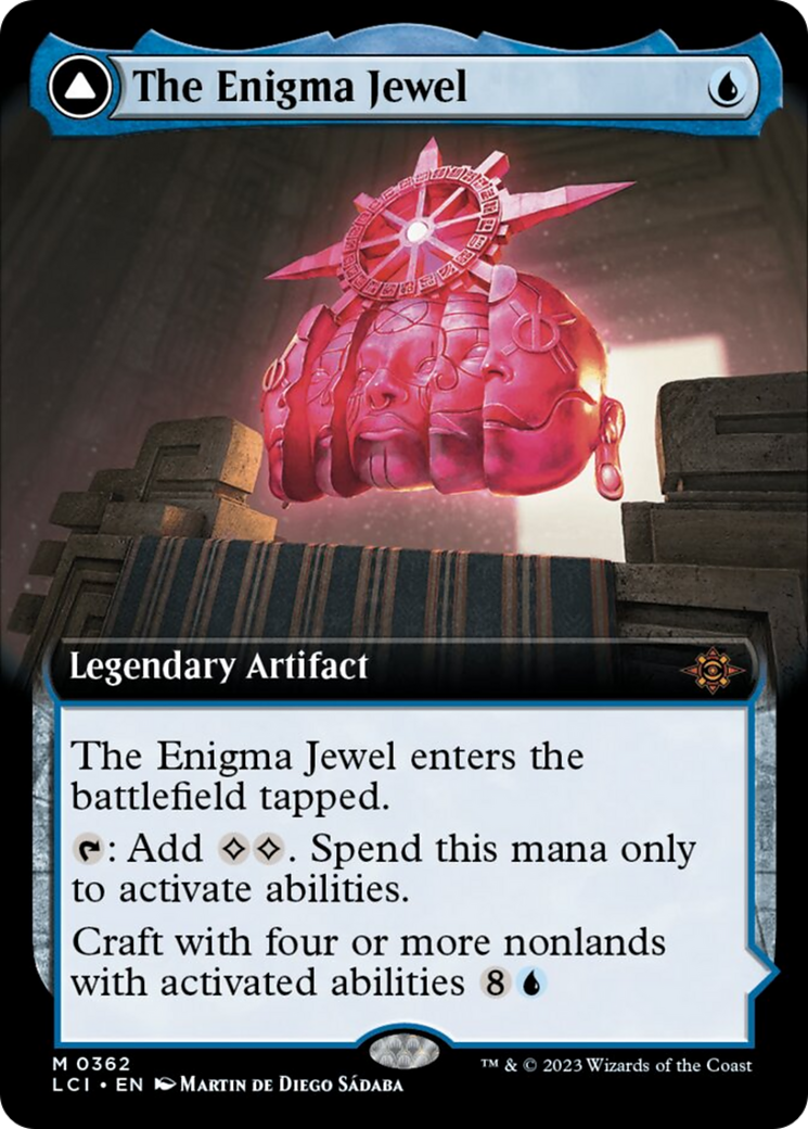 The Enigma Jewel // Locus of Enlightenment (Extended Art) [The Lost Caverns of Ixalan] | Exor Games Truro