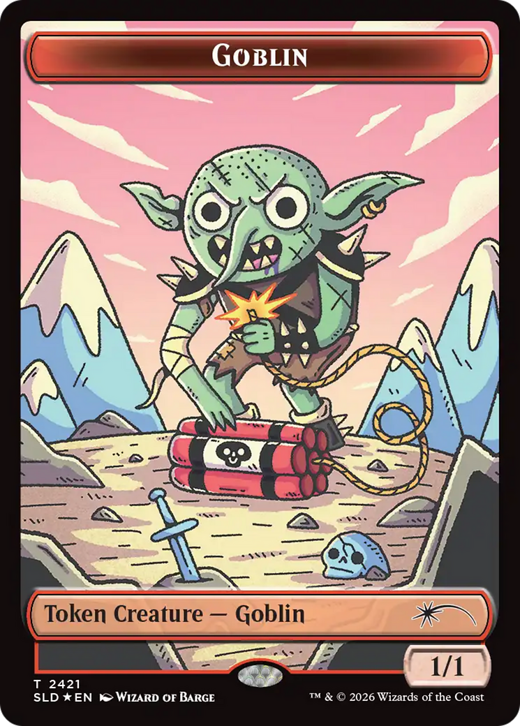 Goblin Token (2421) [Secret Lair Drop Series] | Exor Games Truro