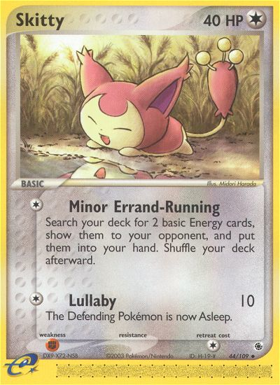 Skitty (44/109) [EX: Ruby & Sapphire] | Exor Games Truro
