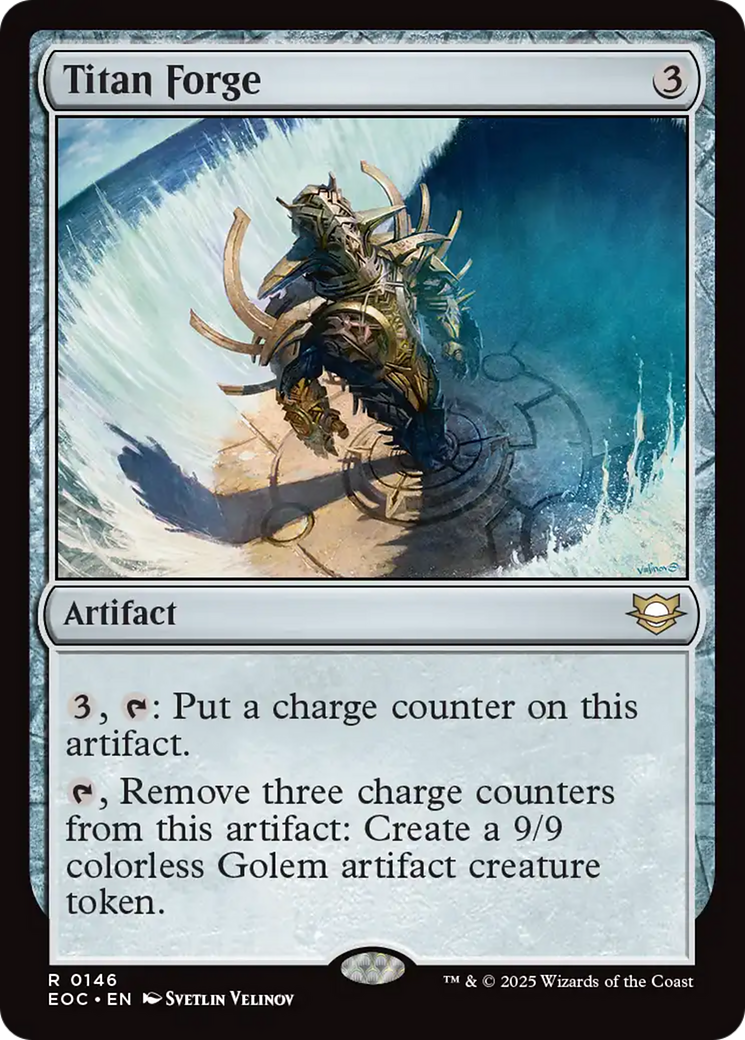Titan Forge [Edge of Eternities Commander] | Exor Games Truro