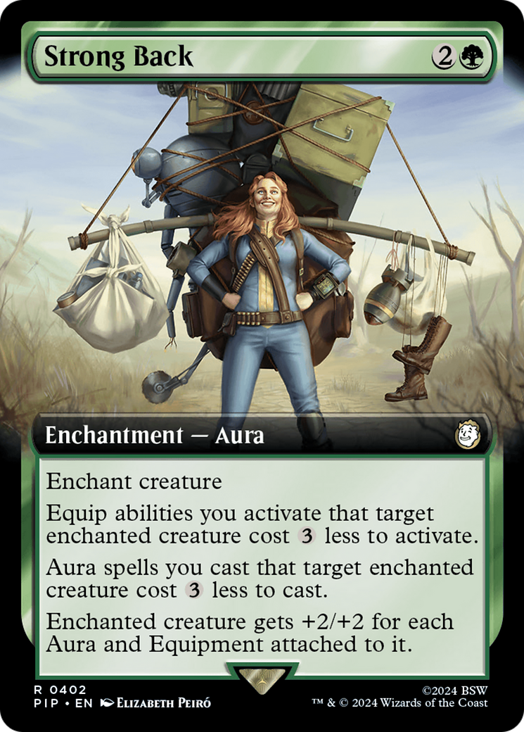 Strong Back (Extended Art) [Fallout] | Exor Games Truro