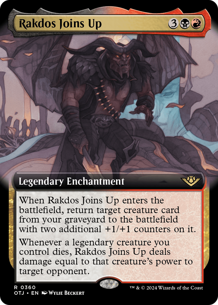 Rakdos Joins Up (Extended Art) [Outlaws of Thunder Junction] | Exor Games Truro