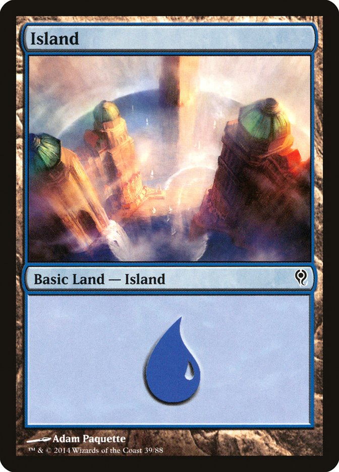 Island (39) [Duel Decks: Jace vs. Vraska] | Exor Games Truro