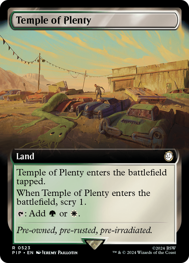 Temple of Plenty (Extended Art) [Fallout] | Exor Games Truro