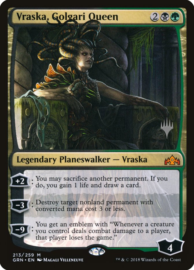 Vraska, Golgari Queen (Promo Pack) [Guilds of Ravnica Promos] | Exor Games Truro