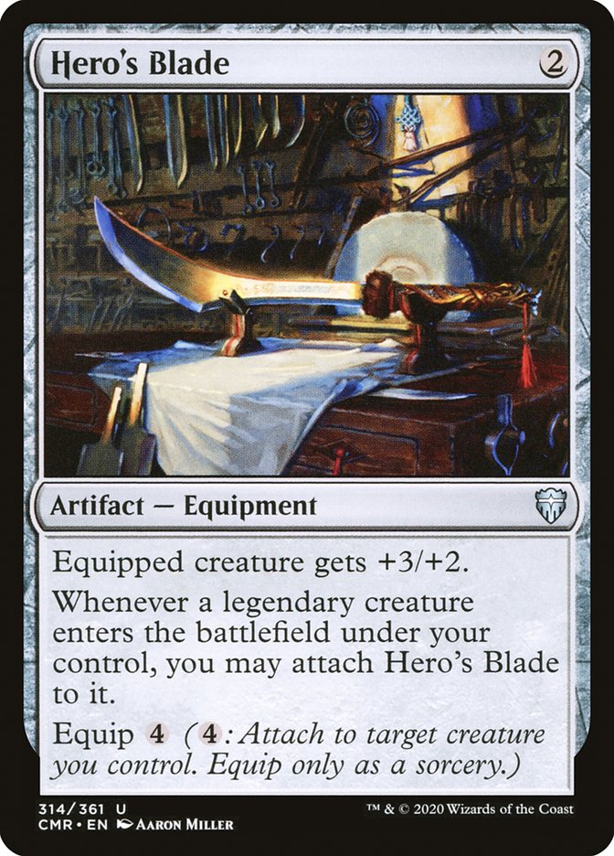 Hero's Blade (314) [Commander Legends] | Exor Games Truro