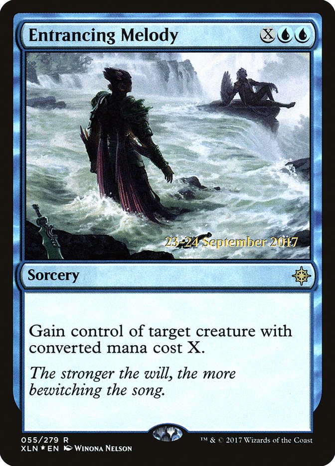Entrancing Melody [Ixalan Prerelease Promos] | Exor Games Truro