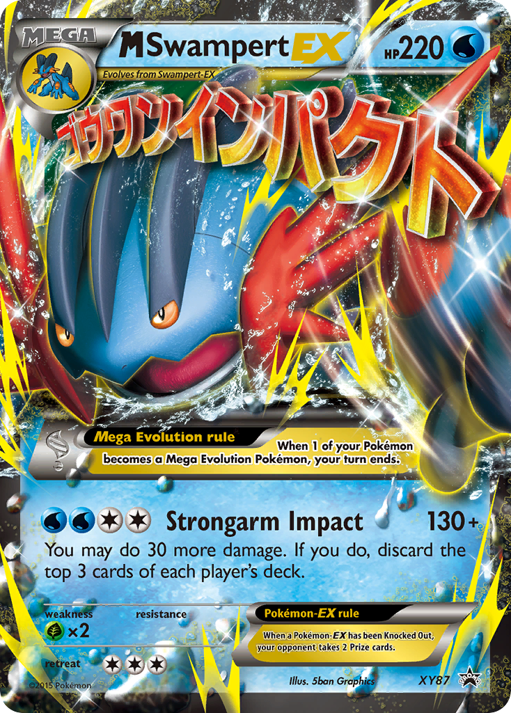M Swampert EX (XY87) [XY: Black Star Promos] | Exor Games Truro