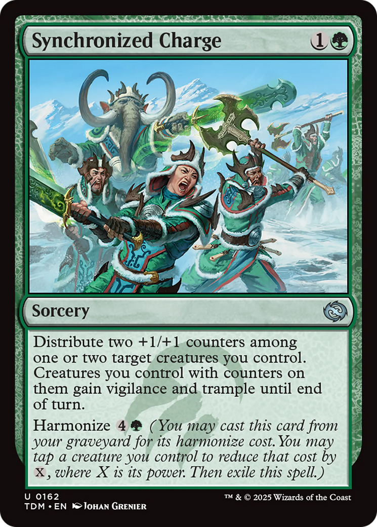 Synchronized Charge [Tarkir: Dragonstorm] | Exor Games Truro