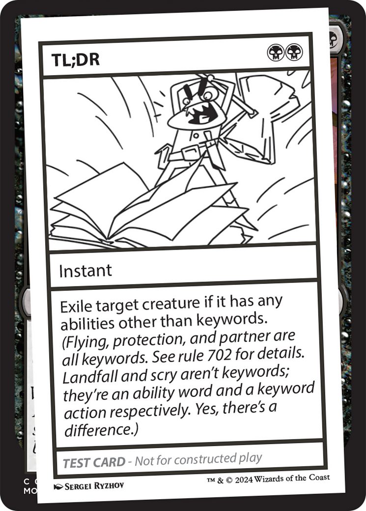 TL;DR [Mystery Booster 2 Playtest Cards] | Exor Games Truro
