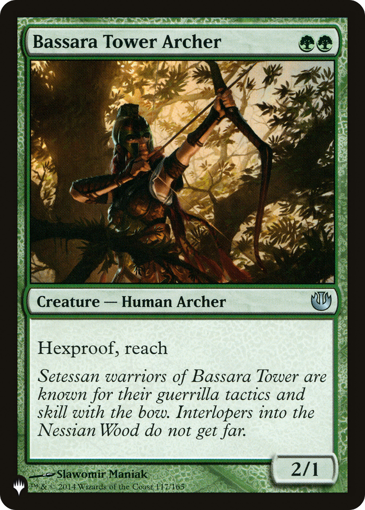 Bassara Tower Archer [The List Reprints] | Exor Games Truro