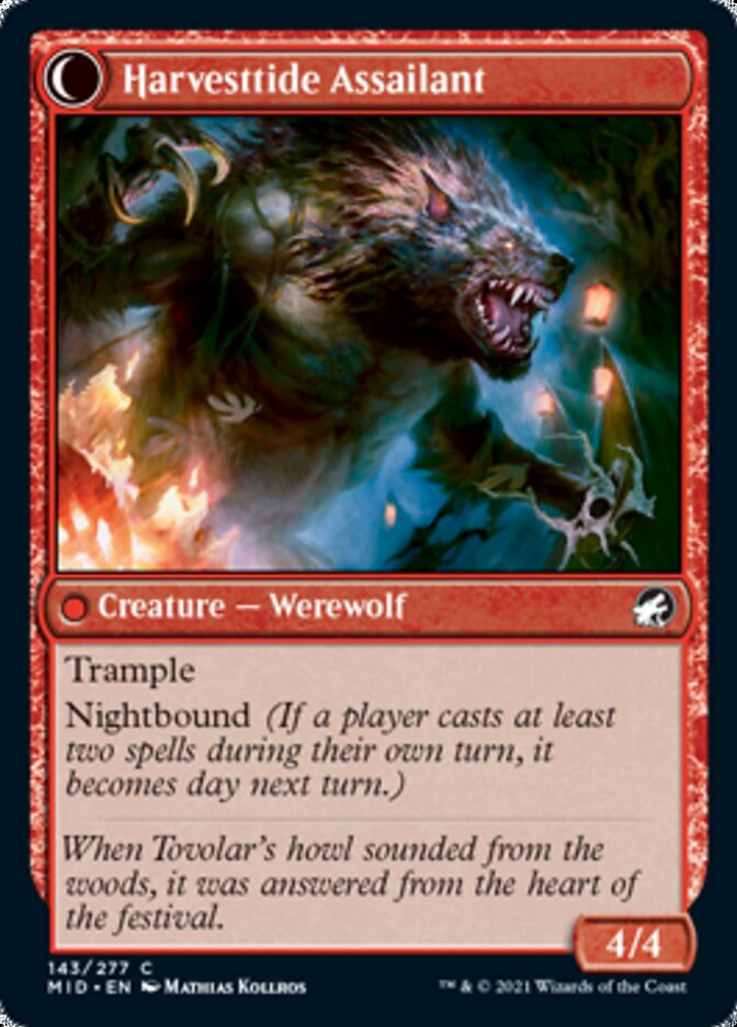 Harvesttide Infiltrator // Harvesttide Assailant [Innistrad: Midnight Hunt] | Exor Games Truro