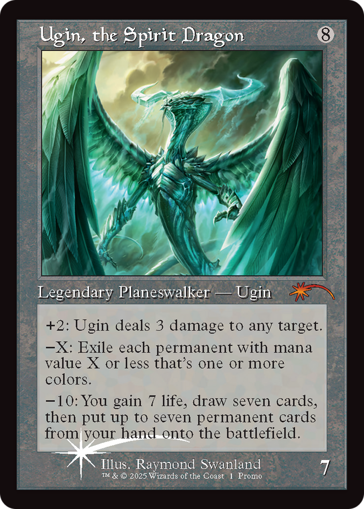 Ugin, the Spirit Dragon (Retro Frame) [Secret Lair Drop Series] | Exor Games Truro