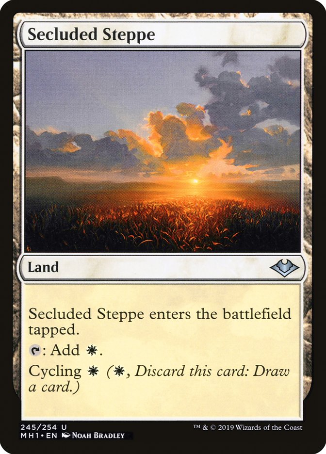 Secluded Steppe [Modern Horizons] | Exor Games Truro