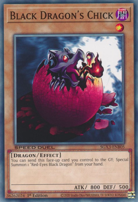 Black Dragon's Chick [SGX3-ENB05] Common | Exor Games Truro