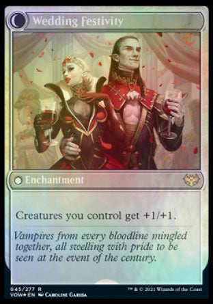 Wedding Announcement // Wedding Festivity [Innistrad: Crimson Vow Prerelease Promos] | Exor Games Truro