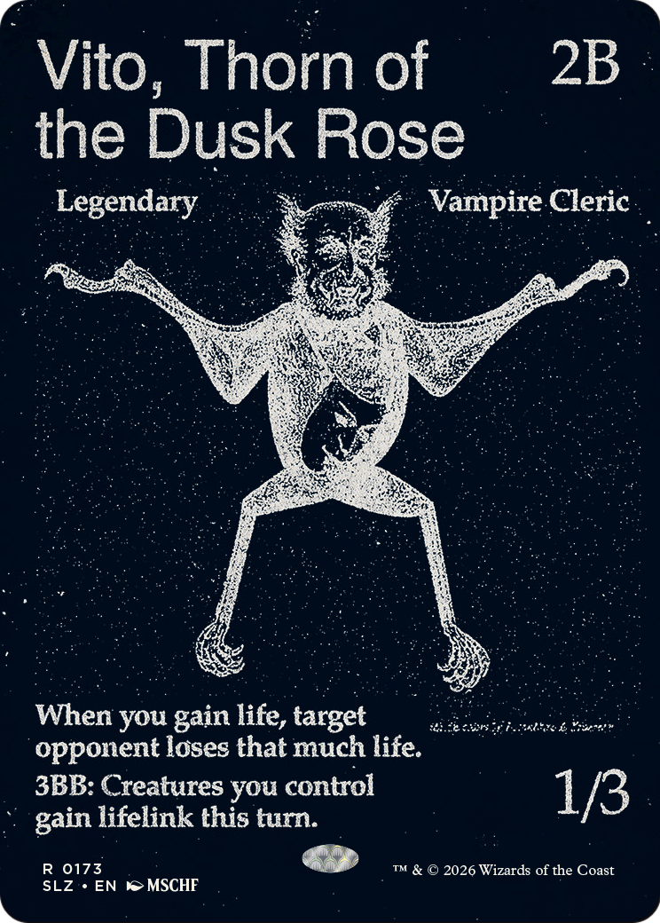 Vito, Thorn of the Dusk Rose (0173) [Secret Lair x MSCHF: The Zeta Set] | Exor Games Truro