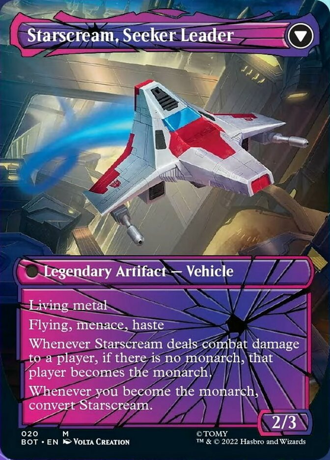 Starscream, Power Hungry // Starscream, Seeker Leader (Shattered Glass) [Transformers] | Exor Games Truro