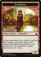 City's Blessing // Elemental Double-Sided Token [Friday Night Magic 2018] | Exor Games Truro