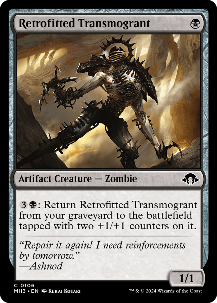 Retrofitted Transmogrant [Modern Horizons 3] | Exor Games Truro