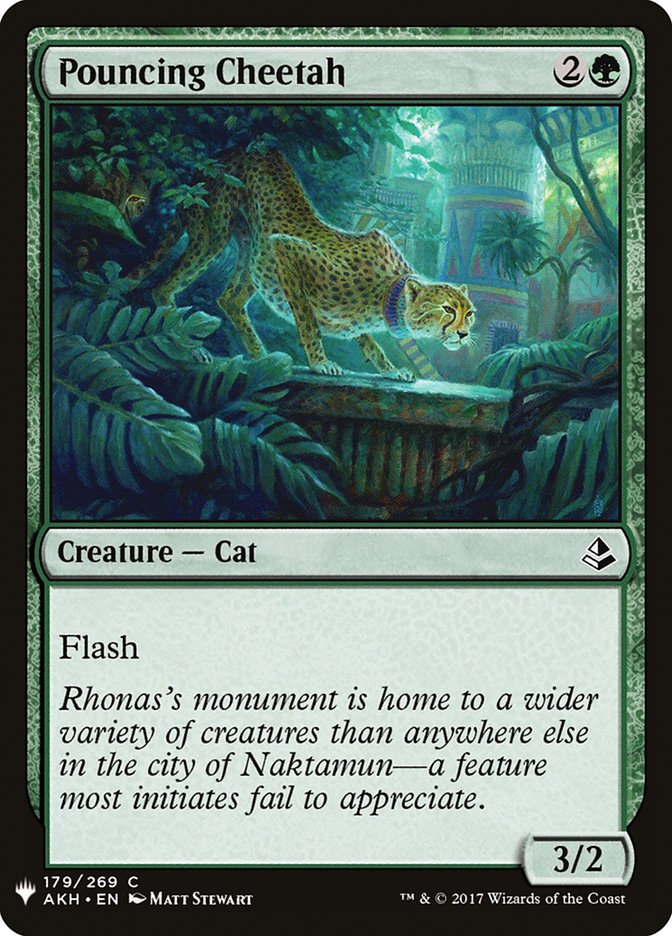 Pouncing Cheetah [Mystery Booster] | Exor Games Truro