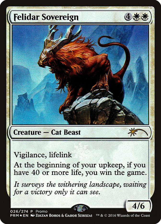 Felidar Sovereign [Resale Promos] | Exor Games Truro