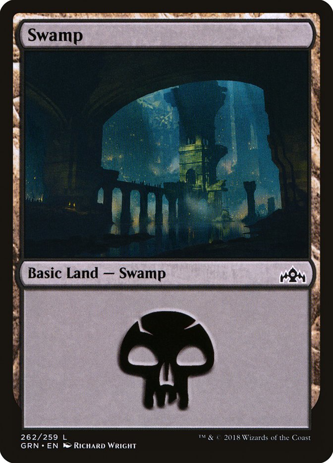 Swamp (262) [Guilds of Ravnica] | Exor Games Truro