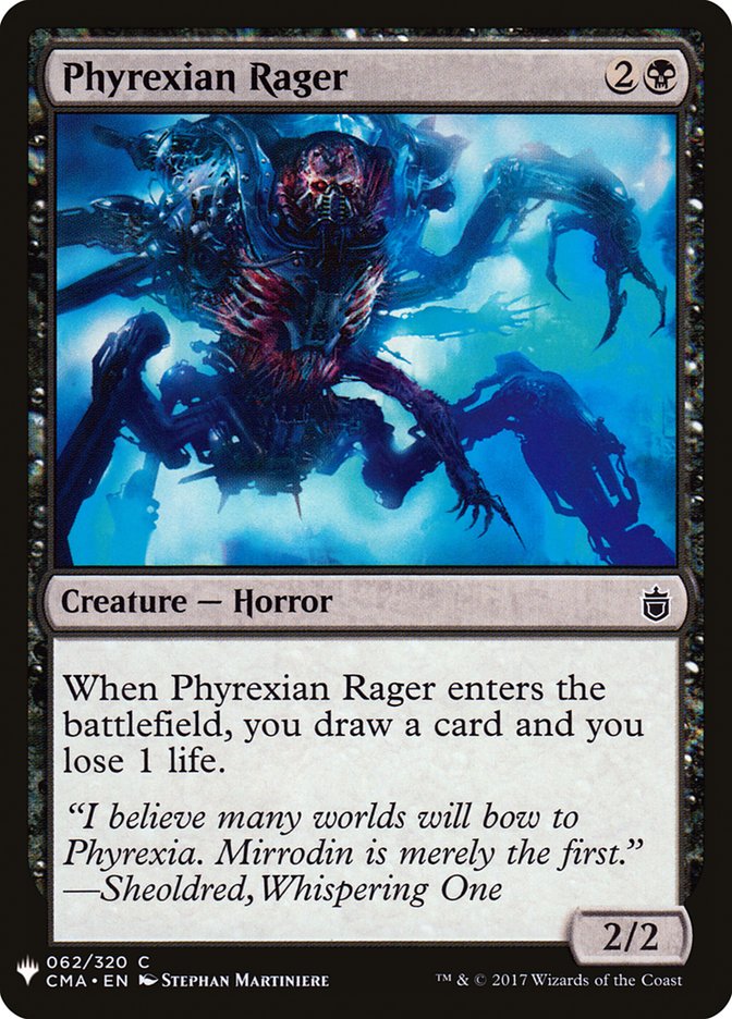 Phyrexian Rager [Mystery Booster] | Exor Games Truro