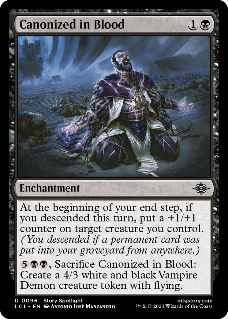 Canonized in Blood [The Lost Caverns of Ixalan] | Exor Games Truro