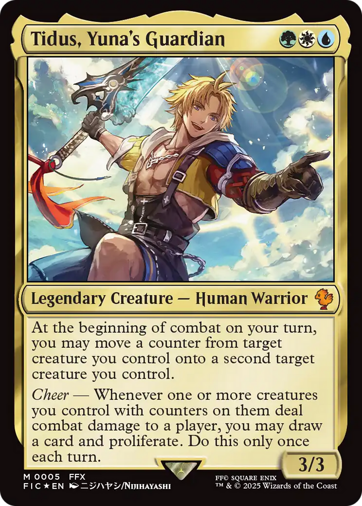 Tidus, Yuna's Guardian [FINAL FANTASY Commander] | Exor Games Truro