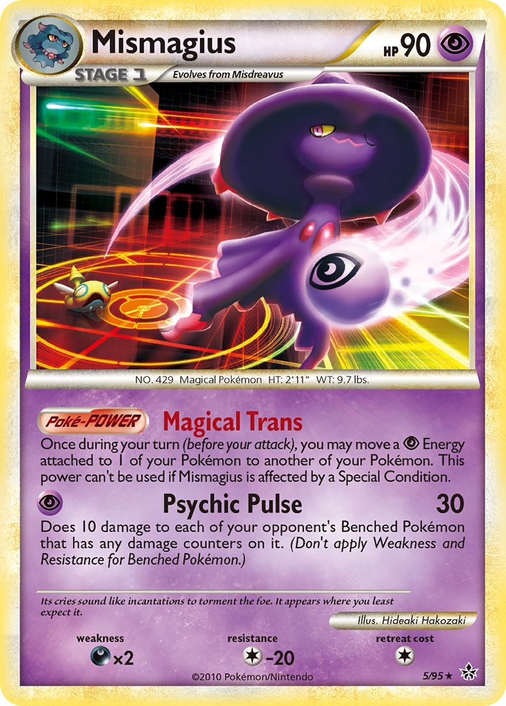 Mismagius (5/95) [HeartGold & SoulSilver: Unleashed] | Exor Games Truro