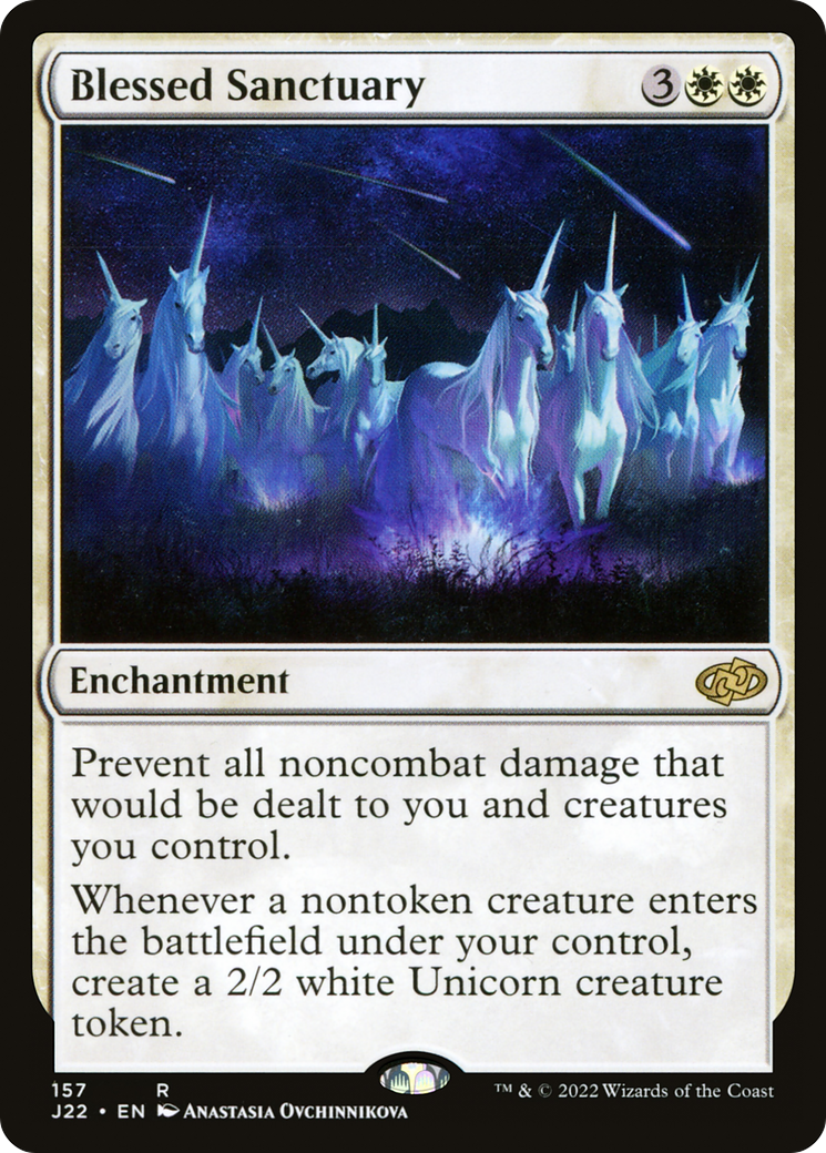 Blessed Sanctuary [Jumpstart 2022] | Exor Games Truro