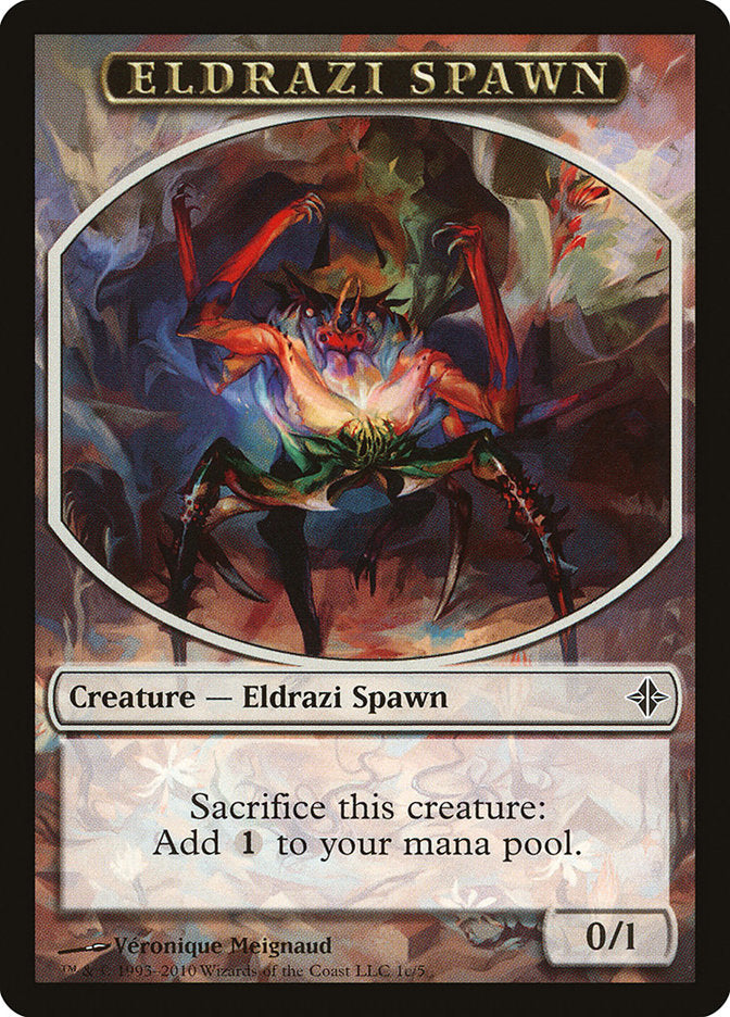 Eldrazi Spawn Token (1c/5) [Rise of the Eldrazi Tokens] | Exor Games Truro