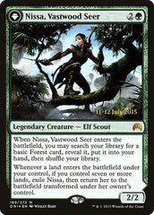Nissa, Vastwood Seer // Nissa, Sage Animist [Magic Origins Prerelease Promos] | Exor Games Truro