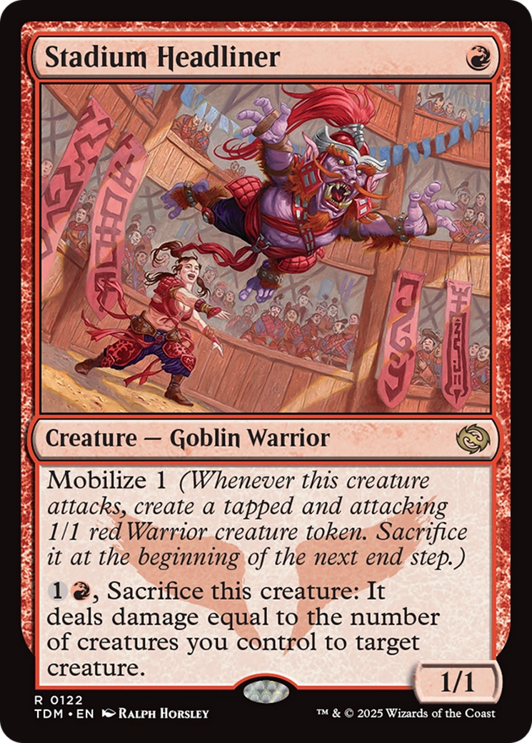 Stadium Headliner [Tarkir: Dragonstorm] | Exor Games Truro