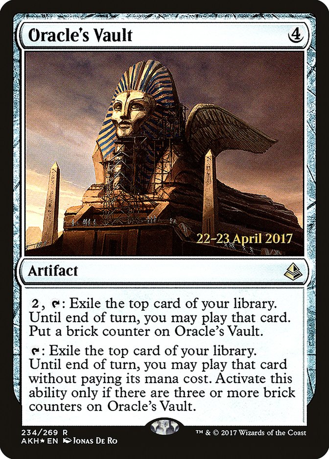 Oracle's Vault [Amonkhet Prerelease Promos] | Exor Games Truro