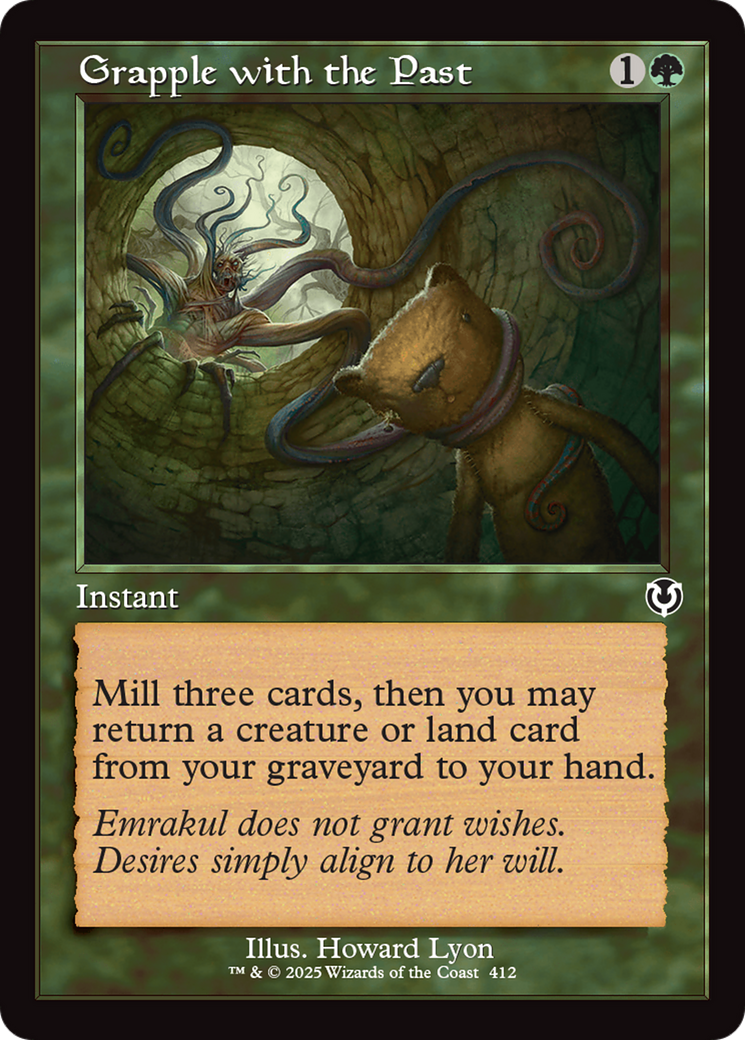 Grapple with the Past (Retro Frame) [Innistrad Remastered] | Exor Games Truro