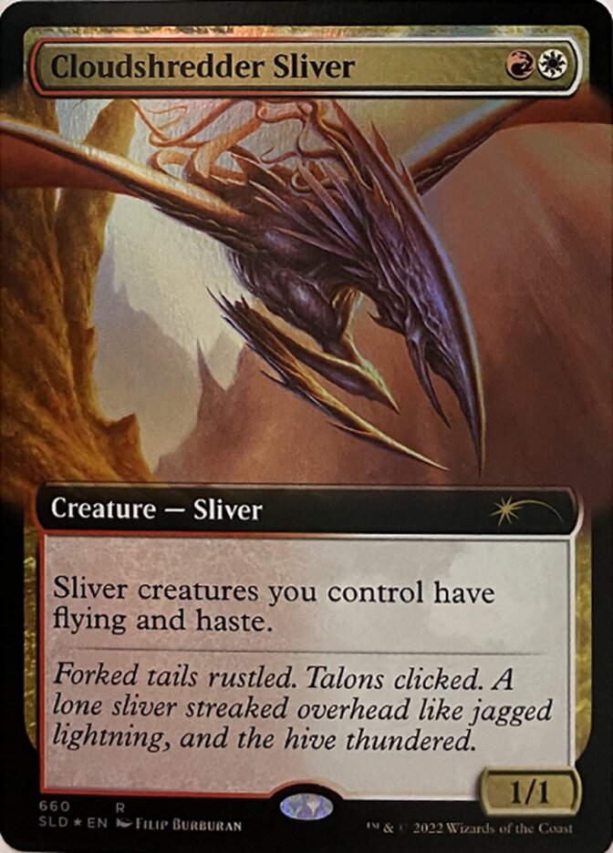 Cloudshredder Sliver (Extended Art) [Secret Lair Drop Promos] | Exor Games Truro