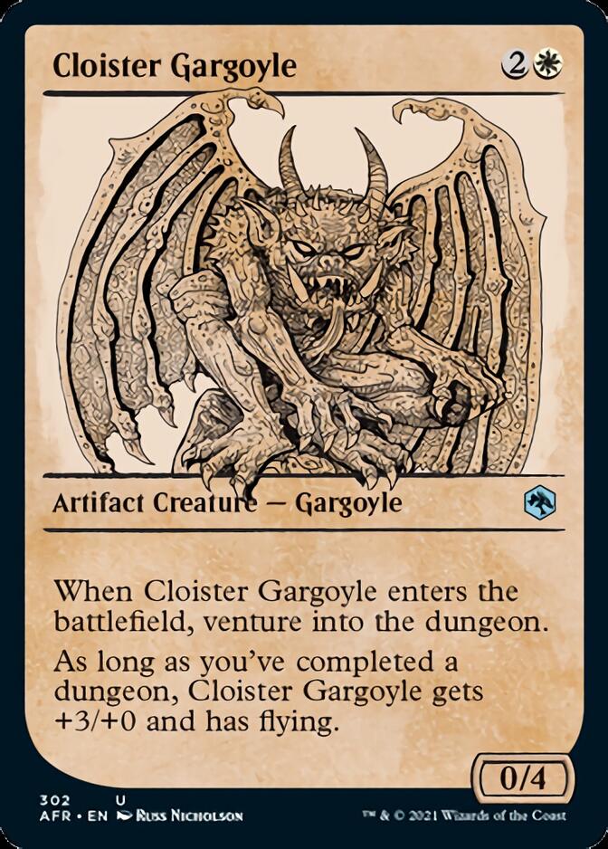 Cloister Gargoyle (Showcase) [Dungeons & Dragons: Adventures in the Forgotten Realms] | Exor Games Truro