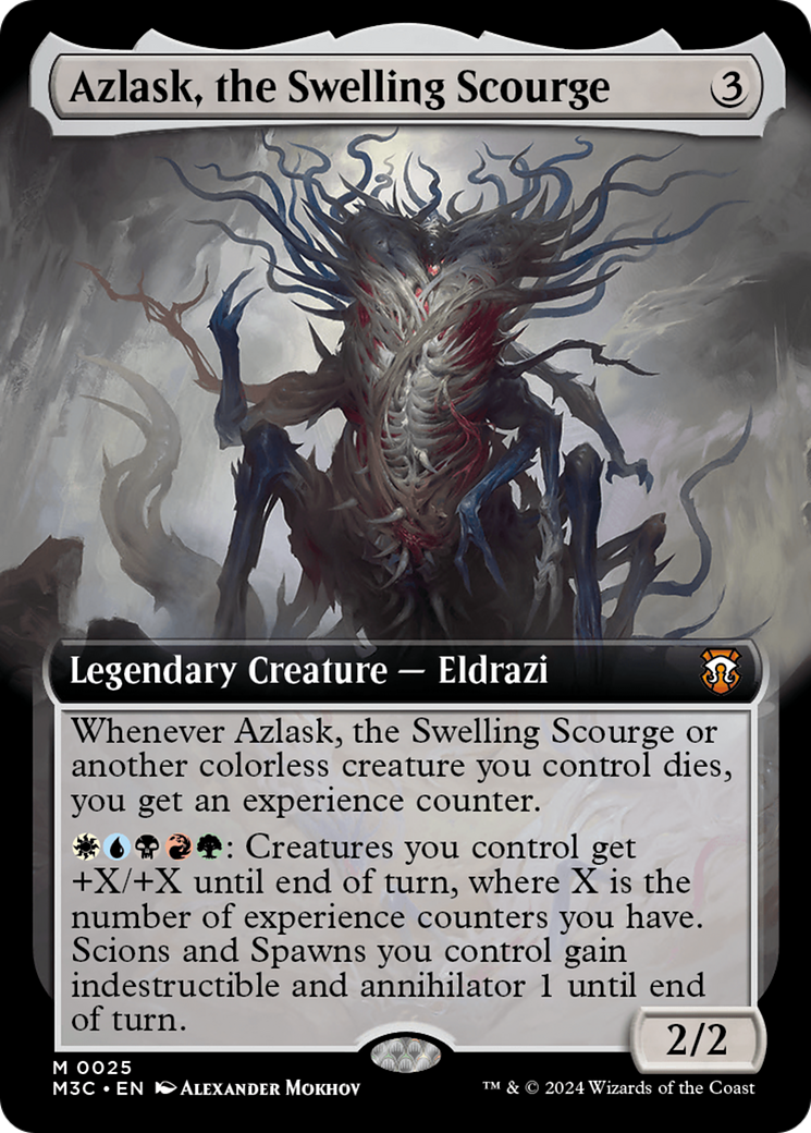 Azlask, the Swelling Scourge (Extended Art) [Modern Horizons 3 Commander] | Exor Games Truro