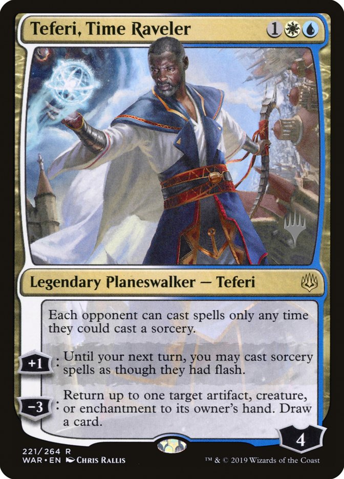 Teferi, Time Raveler (Promo Pack) [War of the Spark Promos] | Exor Games Truro