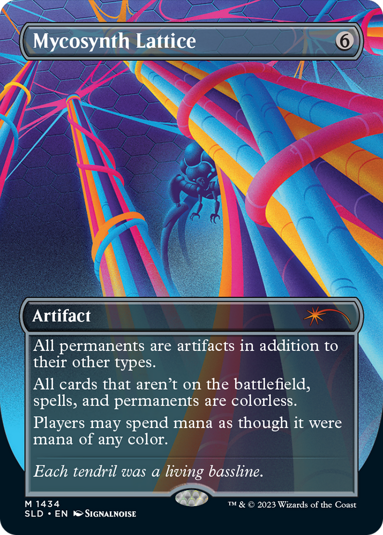 Mycosynth Lattice (Rainbow Foil) [Secret Lair Drop Series] | Exor Games Truro