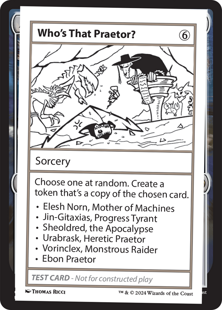 Who's That Praetor? [Mystery Booster 2 Playtest Cards] | Exor Games Truro