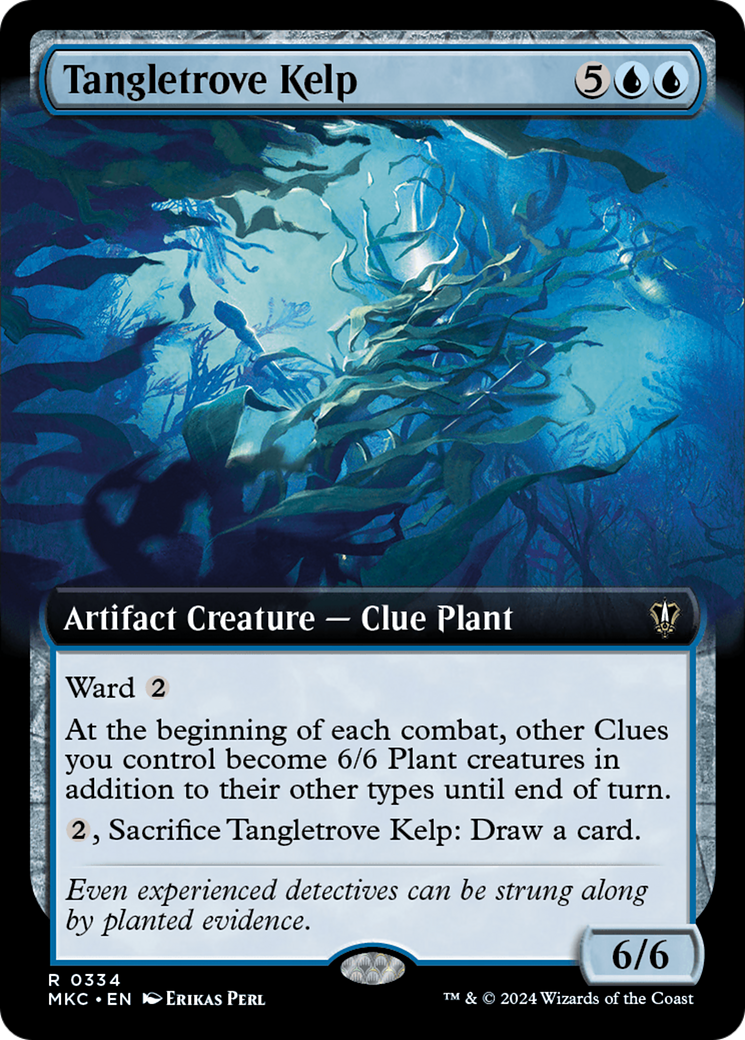 Tangletrove Kelp (Extended Art) [Murders at Karlov Manor Commander] | Exor Games Truro