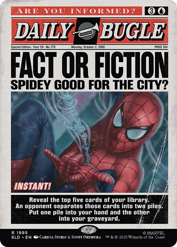 Fact or Fiction (1995) (Rainbow Foil) [Secret Lair Drop Series] | Exor Games Truro