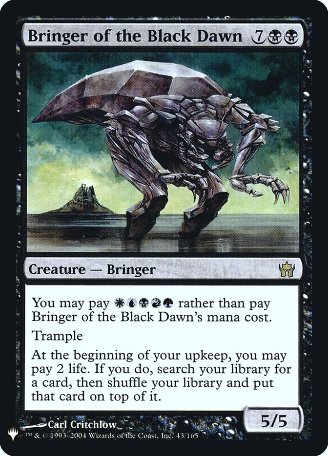 Bringer of the Black Dawn [Mystery Booster] | Exor Games Truro