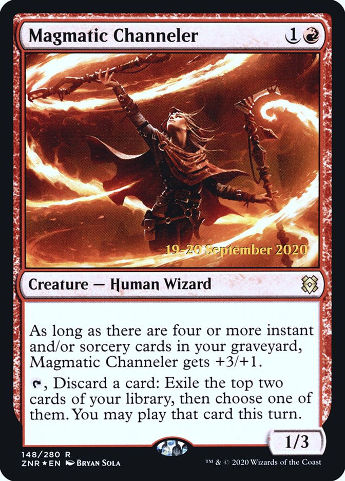 Magmatic Channeler [Zendikar Rising Prerelease Promos] | Exor Games Truro