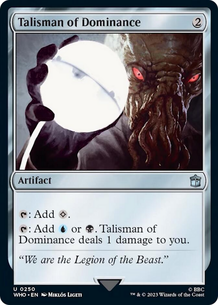 Talisman of Dominance [Doctor Who] | Exor Games Truro